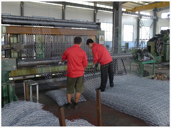  The gabion is under production